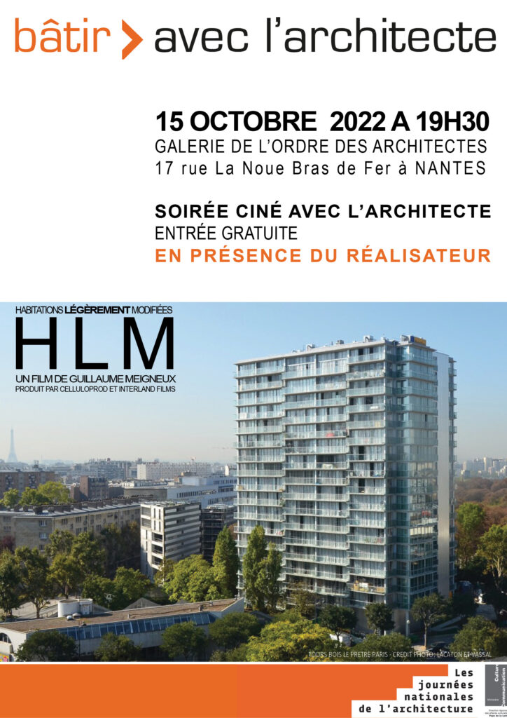 Journée architecture - Habitations Légèrement Modifiées de Guillaume Meigneux